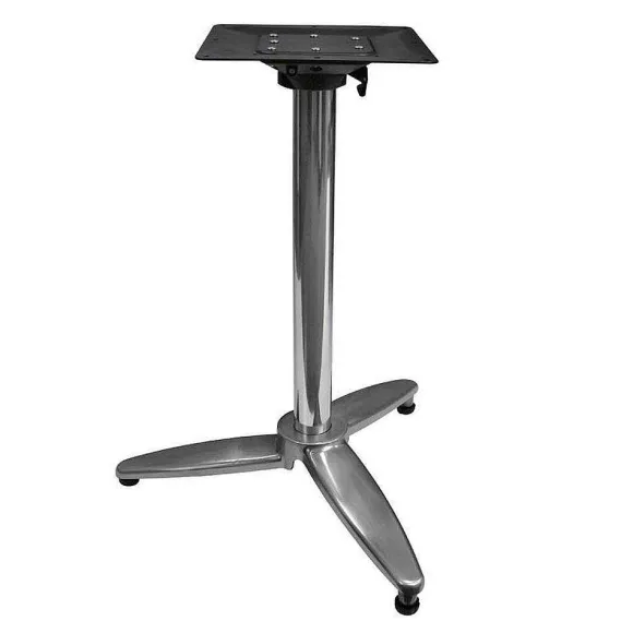 Cheap RETIF Pietement Pliant Ugine Ht73 En Alu Brillant P. Table Ext Rieure 60X60, 70Cm Maxi
