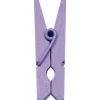 Flash Sale RETIF Pinces X12 En Bois Colore Parme H3 5Cm Lavande