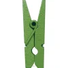 Store RETIF Pinces X12 En Bois Colore Vert H3 5Cm Vert Anis