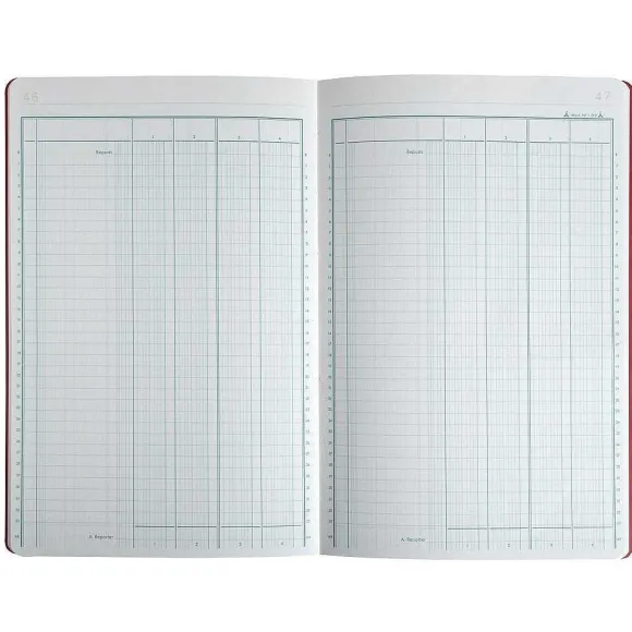 New RETIF Piq Re 300X195 4 Colonnes/Page 80 Pages Foliot Es Couleurs Assorties