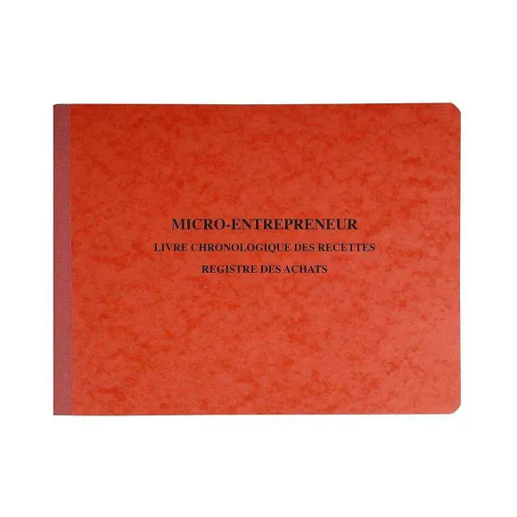 Shop RETIF Piq Re 24X32Cm Livre Recettes Registre Achats Sp Cial Micro-Entrepreneurs 80 …