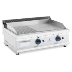 Best RETIF Plancha Gaz Naturel En Inox Grill Professionnel 75Cm 2 Zones De Cuisson (Pl