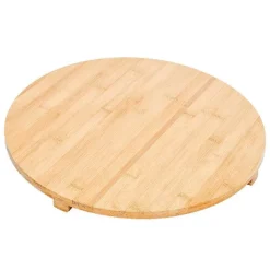 Best RETIF Planche Ronde Avec Pieds Bambou Naturel 42Cm - Par 1
