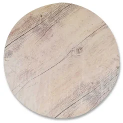 Store RETIF Planche Ronde Imitation Bois