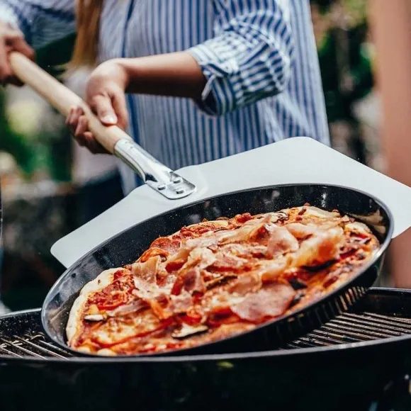 Shop RETIF Plaque Pizza Perfor E Ronde Four Et Barbecue 32Cm Fm Professional Barbecue