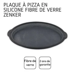 Discount RETIF Plaque Pizza Ronde Zenker Silicone Fibre De Verre