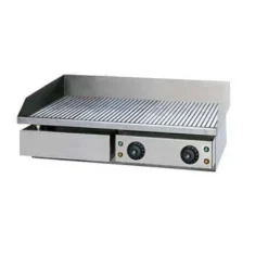 Outlet RETIF Plaque Snacker Chrom Lectrique Plaque Rainur E Double Zone De Cuisson