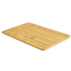 New RETIF Plateau Bois Rectangle "Bamboo" 30X20X0,9Cm - Par 36