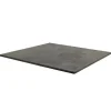 Cheap RETIF Plateau Carr Table Int Rieur/Ext Rieur M Sa 60X60Cm En Compact Pierre De Lave