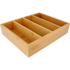 Online RETIF Plateau Couverts En Bambou 29X24X6Cm