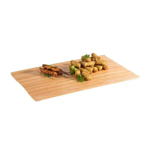 New RETIF Plateau Melamine Rectangulaire Gn 1/1 Aspect Bambou