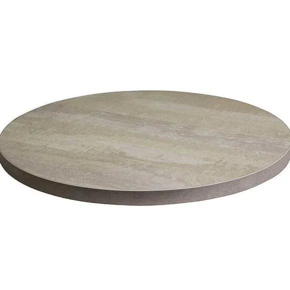 Discount RETIF Plateau Rond De Table D'Int Rieur Tavola 60Cm Stratifi Travalona Blanc