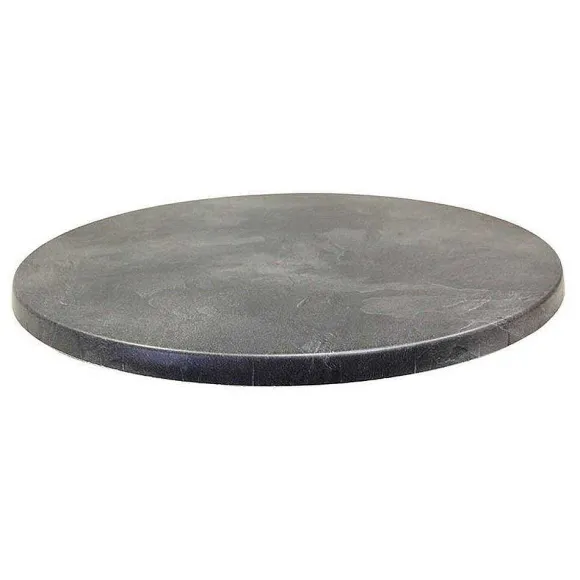Cheap RETIF Plateau Rond De Table Ext Rieur Classic Line 60Cm D Cor Dark Slate