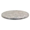 Cheap RETIF Plateau Rond De Table Ext Rieur Classic Line 60Cm D Cor Zinc