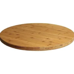Flash Sale RETIF Plateau Rond De Table Int Rieur Figari 60Cm En Bambou Teinte Naturelle