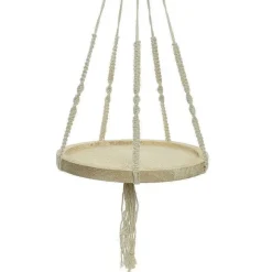 Best Sale RETIF Plateau Suspendu Macram 40 X H19Cm