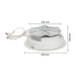 Sale RETIF Plateau Tournant 50Kg Blanc Sans Branchement Lectrique
