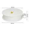 Best Sale RETIF Plateau Tournant, Max. 100 Kg, Avec Contact Par Frottement