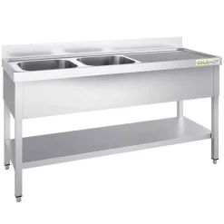 Best Sale RETIF Plonge 2 Bacs P 700Mm 1400X700X850Mm