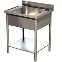 Cheap RETIF Plonge Inox Murale 1 Bac Avec Dosseret