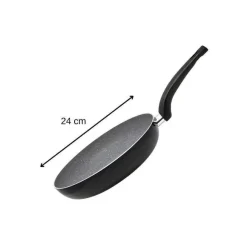 Hot RETIF Po Le Frire En Aluminium Avec Couvercle En Verre De 24Cm Elo Dolomit