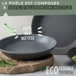 Clearance RETIF Po Le Frire Et Couvercle De Cuisson De 24Cm De Fackelmann Ecolution