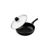 Best RETIF Po Le Wok En Aluminium Avec Couvercle En Verre 20Cm Elo Smart Life