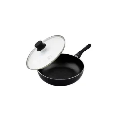 Best RETIF Po Le Wok En Aluminium Avec Couvercle En Verre 20Cm Elo Smart Life