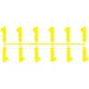 Cheap RETIF Pochette De 1 Barrette De 12 Chiffres 1 Jaune, Picots - 'Dynamik'