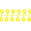Store RETIF Pochette De 1 Barrette De 12 Chiffres 9 Jaune, Picots - 'Dynamik'