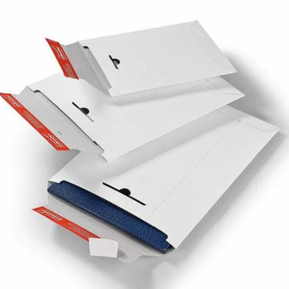 Store RETIF Pochette D'Exp Dition Blanche En Carton Rigide 245X345X30Mm - Par 100