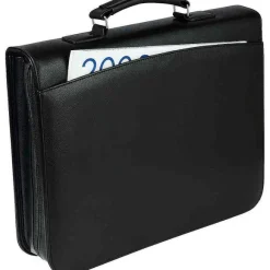 Sale RETIF Pochette Serviette 'Orga' A4 Mati Re Synth Tique Noir