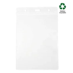 Sale RETIF Porte Badge A6 Transparent Souple - Pvc Recycl (Lot De 100)