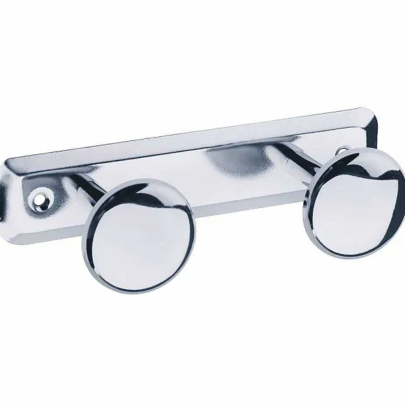 Shop RETIF Porte Manteau En Inox Poli - 2 T Tes - Alu
