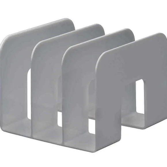 Best Sale RETIF Porte-Revues Trend Plastique 3 Compartiments (L)215 X (P)210 X (H)165 Mm Gris