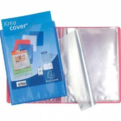 Hot RETIF Porte-Vues Personnalisables A4 - 6 Coloris Assortis - 40 Paginas