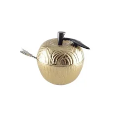 Store RETIF Pot A Sucre Forme Pomme Dore