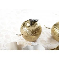 Store RETIF Pot A Sucre Forme Pomme Dore