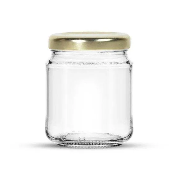 Best Sale RETIF Pot Cuisine 106Ml Verre Transparent Et Couvercle Or - Par 60