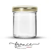 Outlet RETIF Pot En Verre 170Ml Avec Couvercle Vissant Or Par 42