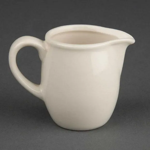 New RETIF Pot Lait En Porcelaine 82Ml Ivory Lot De 6