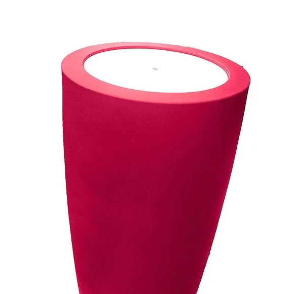 Store RETIF Pot Rose 3 En 1 Pot De Fleurs-Mange Debout-Seau A Champ- Top Polyethylene Blanc