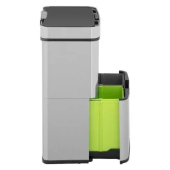 Sale RETIF Poubelle Automatique 62 Litres 3 Compartiments Acier Inoxydable