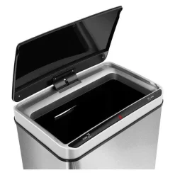 Outlet RETIF Poubelle Automatique Cuisine Double 70 Litres Rectangulaire Acier Inoxydable