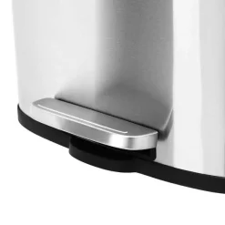 Fashion RETIF Poubelle De Cuisine P Dale En Acier Inoxydable Seau Int Rieur En Plastique V