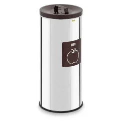 Cheap RETIF Poubelle De Tri En M Tal Pour Les Biod Chets (Volume : 45 Litres Mat Riau : A