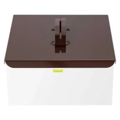 Fashion RETIF Poubelle De Tri Rectangulaire En M Tal Pour Biod Chets (Volume : 60 Litres Ma