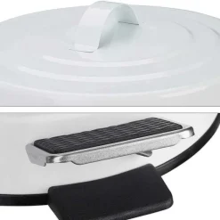 Fashion RETIF Poubelle P Dale Vintage Cuisine Salle De Bain En M Tal 12 Litres Blanc