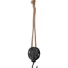 Flash Sale RETIF Poulie En M Tal Noir Avec Crochet Et Corde De Longueur 56Cm