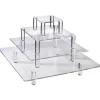 Online RETIF Pr Sentoir 4 Tages Carr S Buffet Transparent Acrylique 50/40/30/20Cm